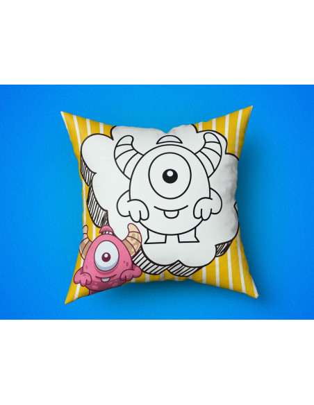 ALMOHADONES PARA PINTAR/COLOREAR