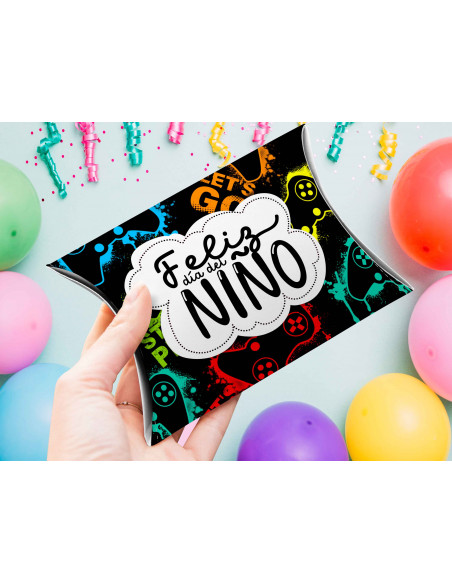 CAJA ALMOHADA DIA DEL NIÑO