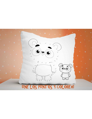 ALMOHADONES PARA UNIR Y PINTAR