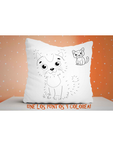 ALMOHADONES PARA UNIR Y PINTAR