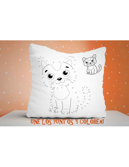 ALMOHADONES PARA UNIR Y PINTAR