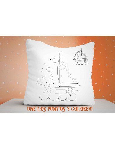 ALMOHADONES PARA UNIR Y PINTAR