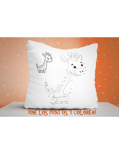 ALMOHADONES PARA UNIR Y PINTAR