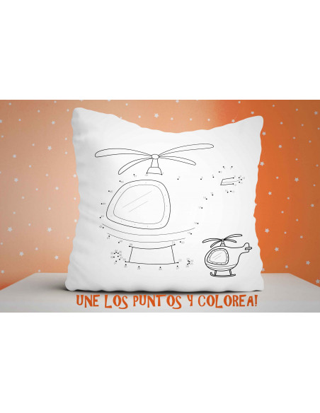 ALMOHADONES PARA UNIR Y PINTAR