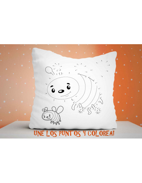 ALMOHADONES PARA UNIR Y PINTAR