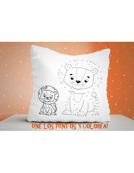 ALMOHADONES PARA UNIR Y PINTAR