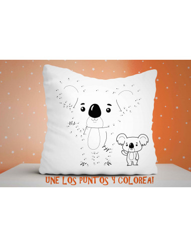 ALMOHADONES PARA UNIR Y PINTAR