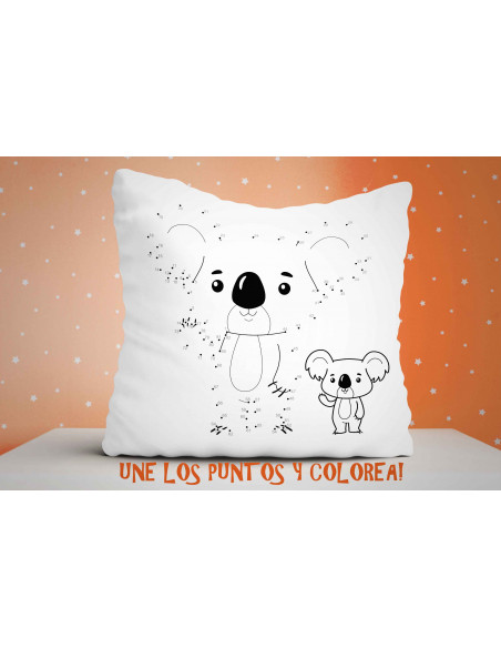ALMOHADONES PARA UNIR Y PINTAR
