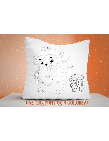 ALMOHADONES PARA UNIR Y PINTAR