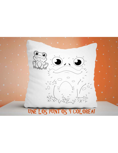 ALMOHADONES PARA UNIR Y PINTAR