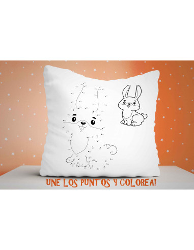 ALMOHADONES PARA UNIR Y PINTAR