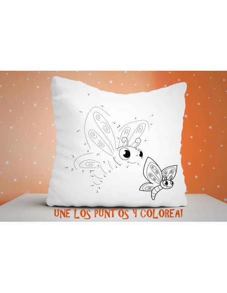 ALMOHADONES PARA UNIR Y PINTAR