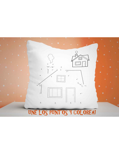 ALMOHADONES PARA UNIR Y PINTAR