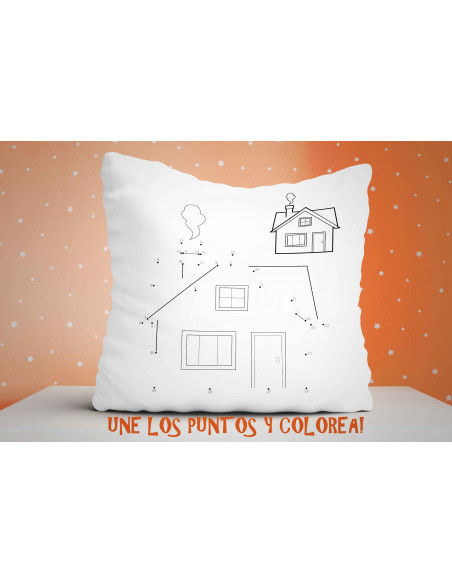 ALMOHADONES PARA UNIR Y PINTAR