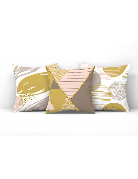 ALMOHADONES FONDOS ESTAMPADOS/FLOREADOS/GEOMETRICOS