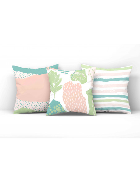 ALMOHADONES FONDOS ESTAMPADOS/FLOREADOS/GEOMETRICOS