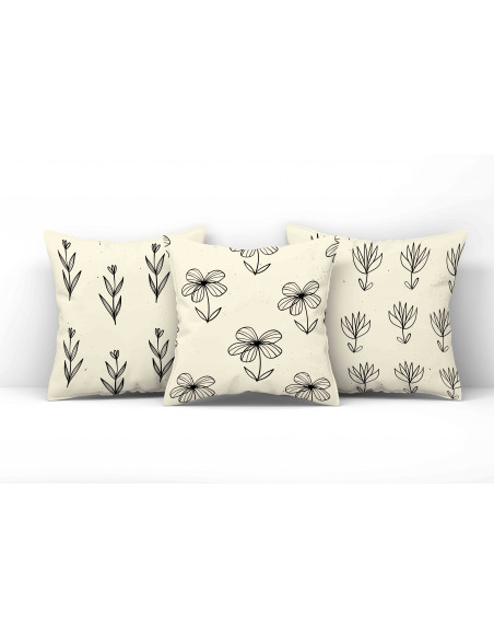 ALMOHADONES FONDOS ESTAMPADOS/FLOREADOS/GEOMETRICOS