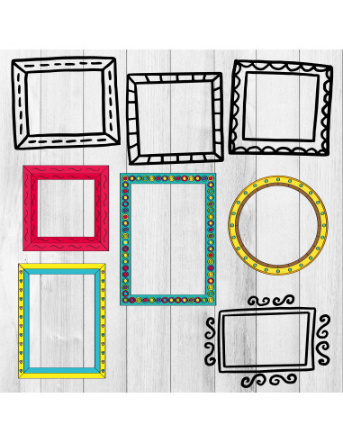 KIT IMPRIMIBLE FRAMES-MARCOS-BORDES