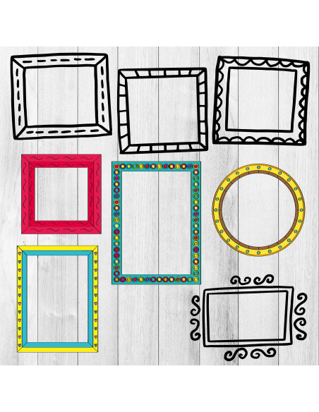 KIT IMPRIMIBLE FRAMES-MARCOS-BORDES