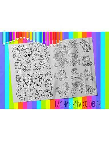 LAMINAS PARA COLOREAR PACK 1