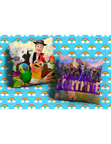 ALMOHADONES INFANTILES PACK 2