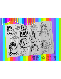LAMINAS PARA COLOREAR PACK 2