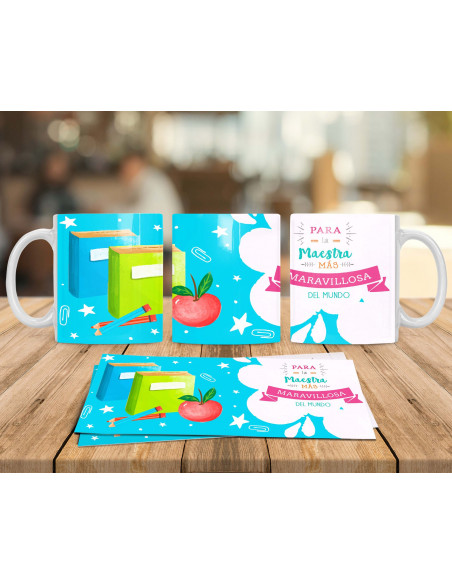 Tazas día Maestro
