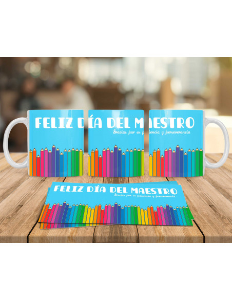 Tazas día Maestro
