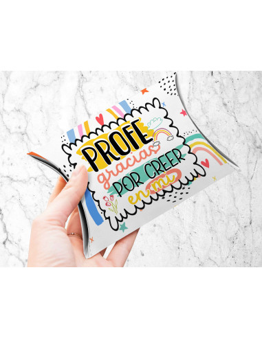 CAJA ALMOHADA DIA DEL MAESTRO