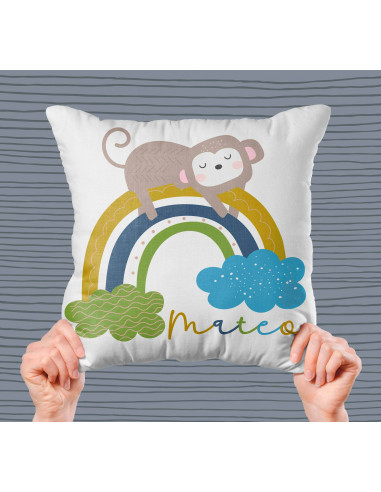 ALMOHADONES ANIMALITOS ARCOIRIS