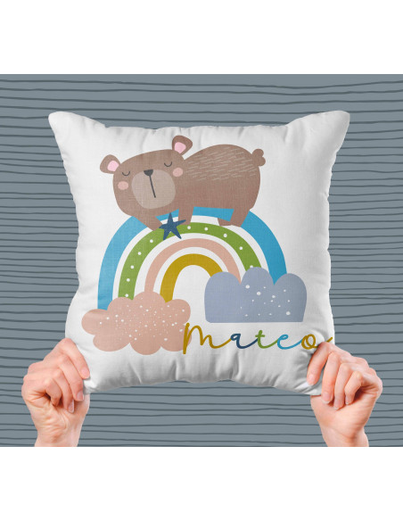 ALMOHADONES ANIMALITOS ARCOIRIS