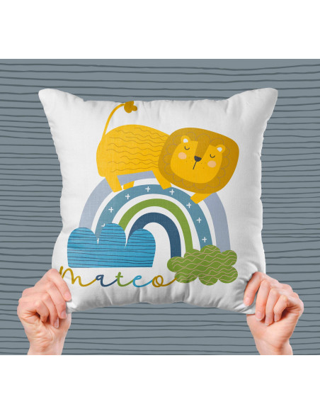 ALMOHADONES ANIMALITOS ARCOIRIS