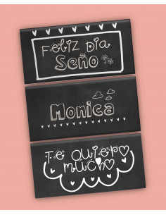 KIT IMPRIMIBLE CHOCOLATINES...