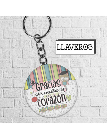 LLAVEROS DIA DEL MAESTRO