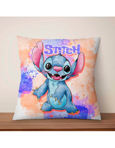 ALMOHADONES STITCH ACUARELA
