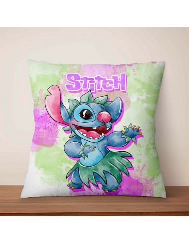 ALMOHADONES STITCH ACUARELA
