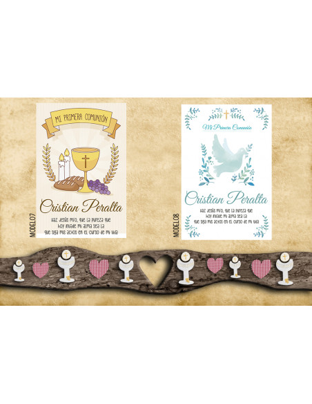 Tarjetas Comunión nene