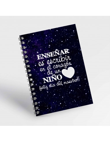 CUADERNO AGENDA DIA DEL MAESTRO