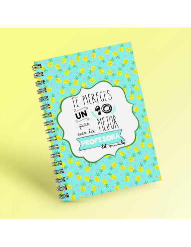 CUADERNO AGENDA DIA DEL MAESTRO