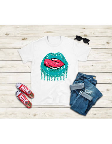 REMERAS LABIOS BOCA