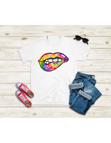 REMERAS LABIOS BOCA