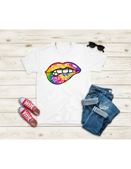 REMERAS LABIOS BOCA