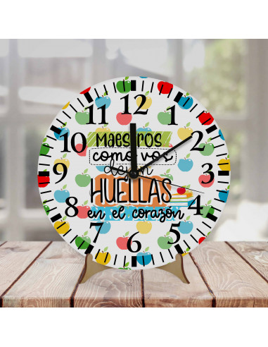 RELOJ DIA DEL MAESTRO