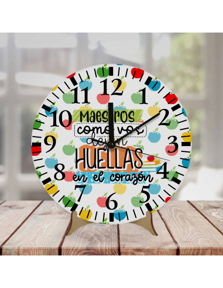 RELOJ DIA DEL MAESTRO