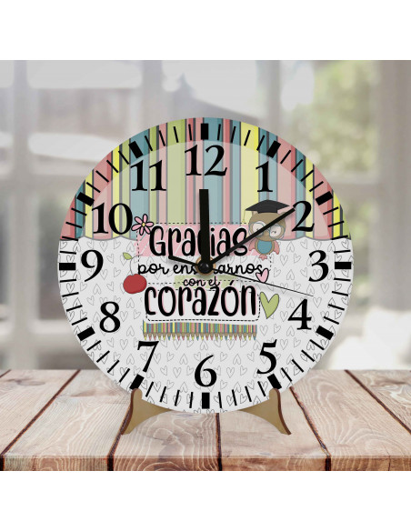 RELOJ DIA DEL MAESTRO