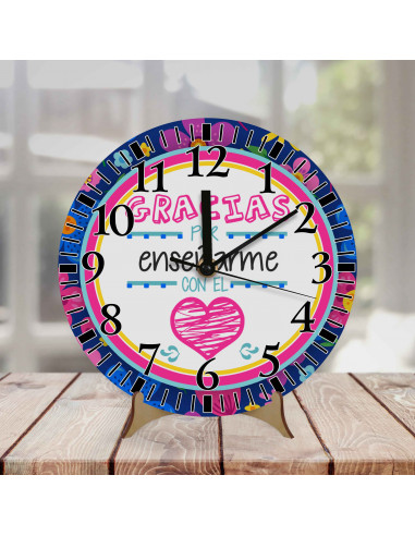 RELOJ DIA DEL MAESTRO