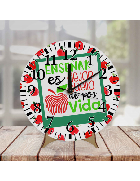 RELOJ DIA DEL MAESTRO