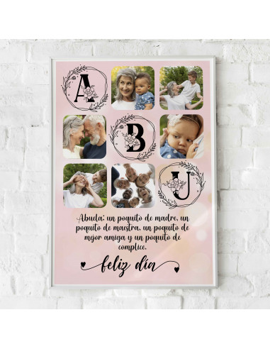 Cuadro Foto Dia De La Madre Abuela