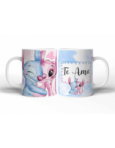 TAZAS STITCH AMOR PAREJA