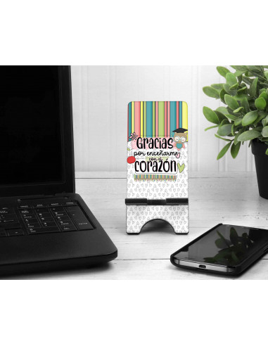 SOPORTE PARA CELULAR DIA DEL MAESTRO